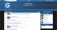 Desktop Screenshot of gameiki.com