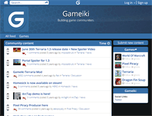 Tablet Screenshot of gameiki.com